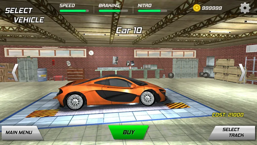 Скриншот 1 к игре Drift racing car