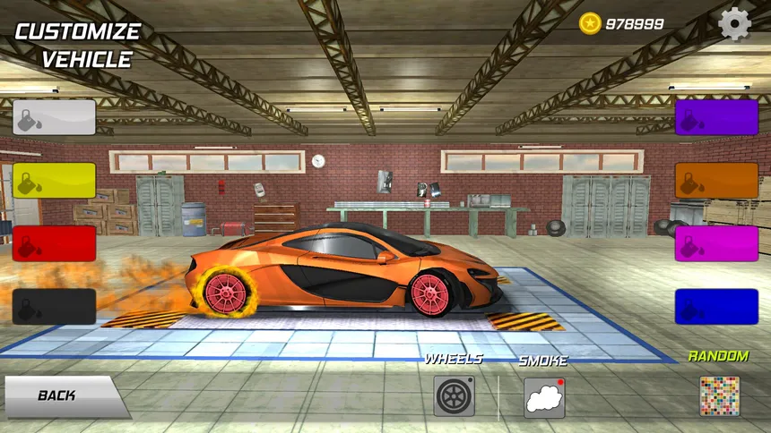 Скриншот 4 к игре Drift racing car