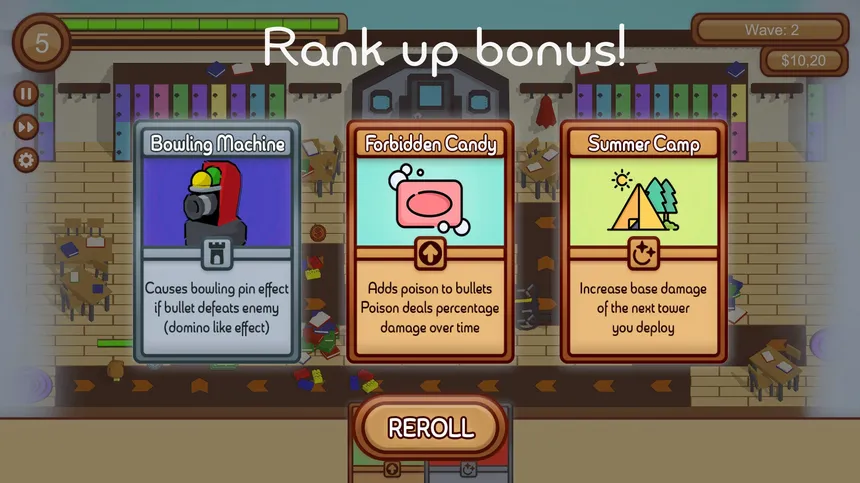 Скриншот 2 к игре Hallway Defender