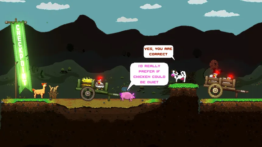 Скриншот 2 к игре Llama the Farm Drama