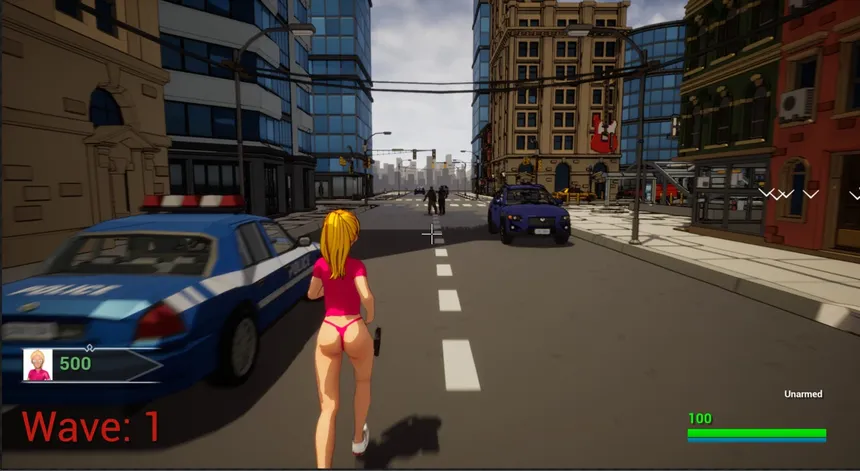 Скриншот 3 к игре Girls vs Zombies