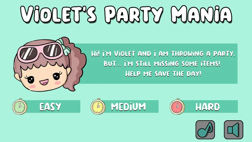 Скриншот 4 к игре Violet's Party Mania