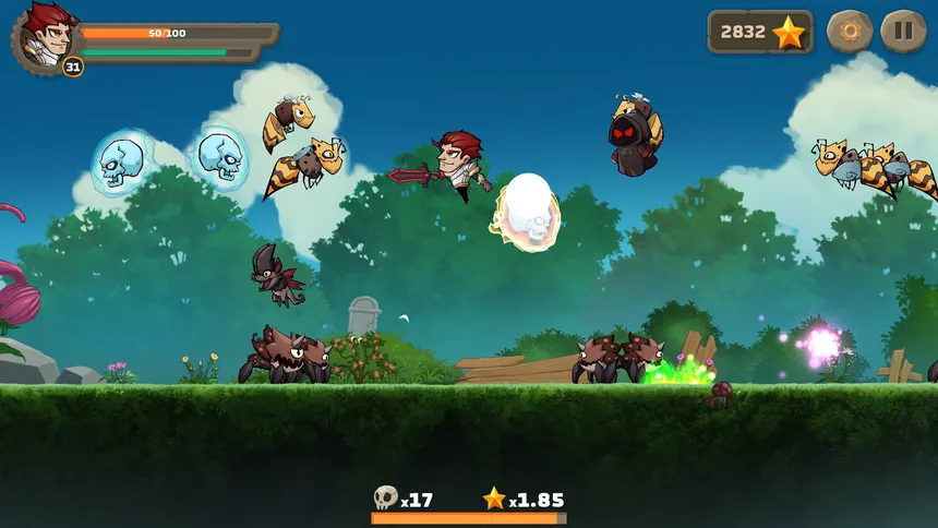 Скриншот 2 к игре Jump Warrior