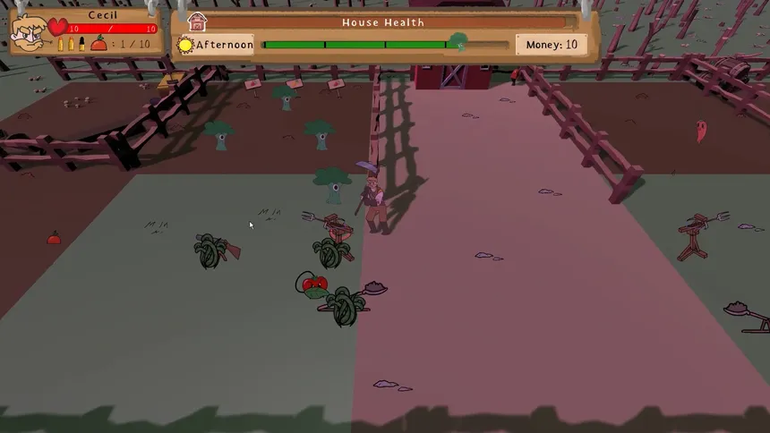 Скриншот 1 к игре Cursed Crops