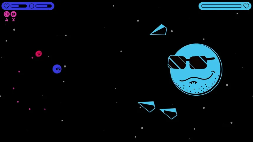 Скриншот 1 к игре Astro & Luna VS. The Solar System