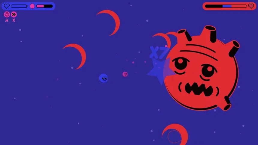 Скриншот 7 к игре Astro & Luna VS. The Solar System