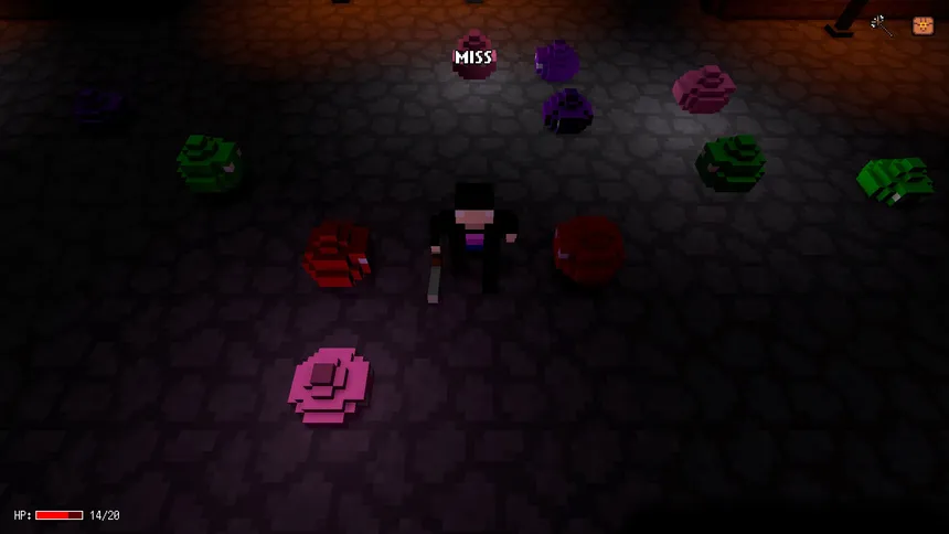 Скриншот 5 к игре Spooky Halloween in the Voxel World (Remake)
