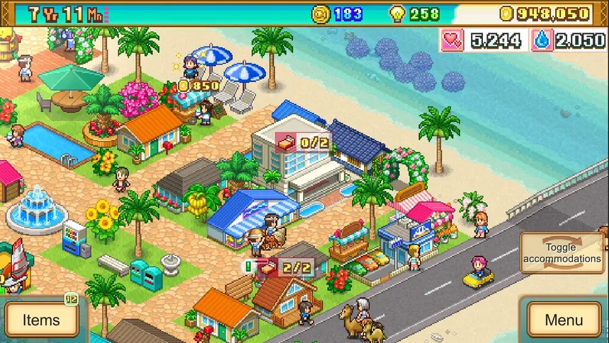 Скриншот 1 к игре Tropical Resort Story