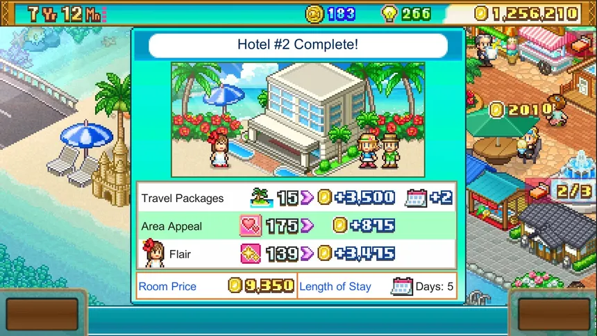 Скриншот 2 к игре Tropical Resort Story