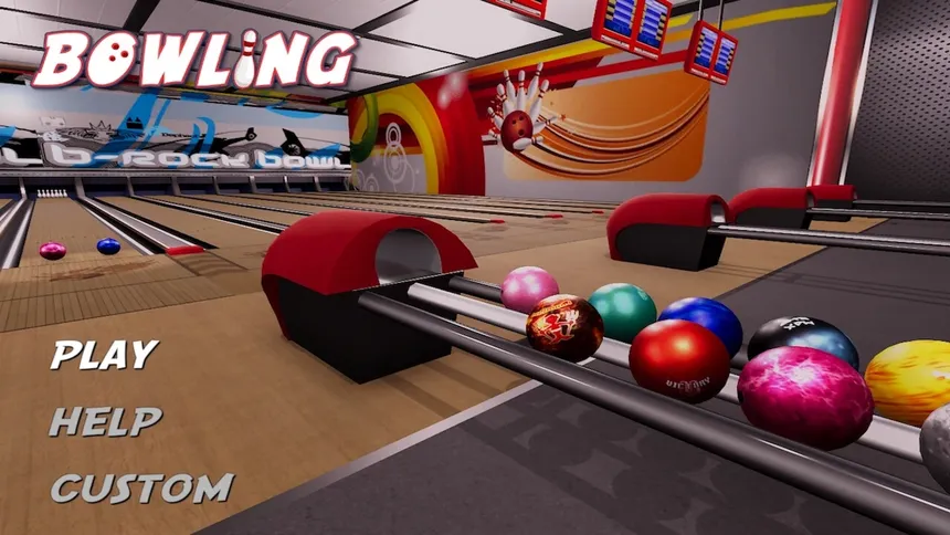 Скриншот 1 к игре Bowling