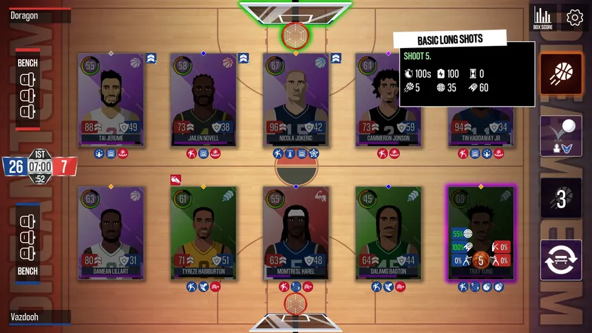 Скриншот 3 к игре Dream Team Basketball