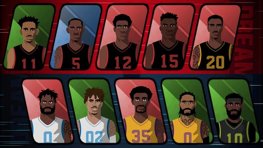 Скриншот 4 к игре Dream Team Basketball
