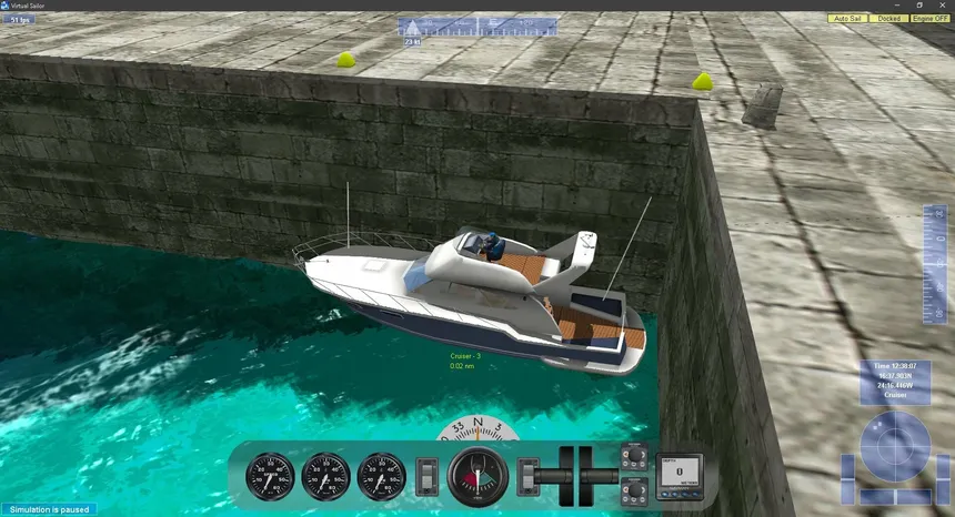 Скриншот 1 к игре Virtual Sailor NG