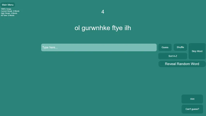 Скриншот 2 к игре Shuffled Words