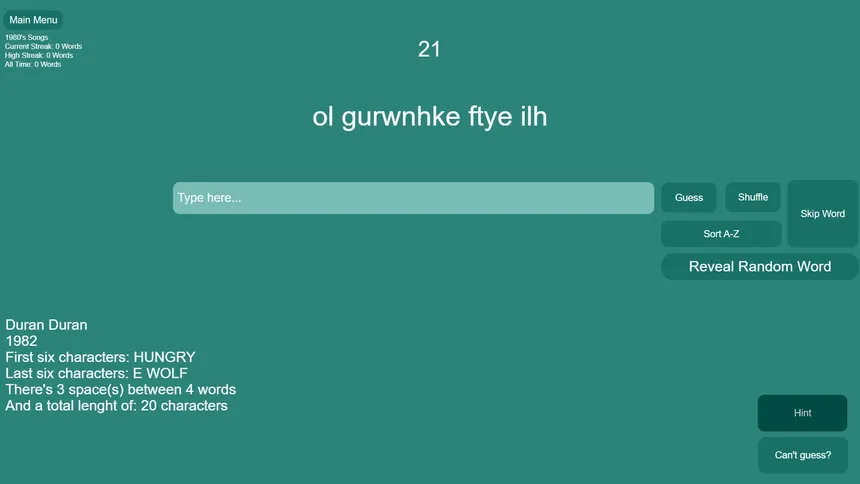 Скриншот 3 к игре Shuffled Words