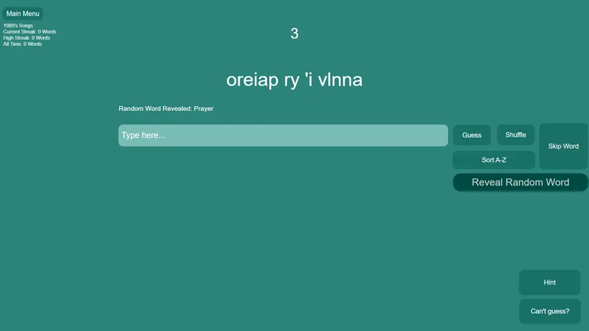 Скриншот 4 к игре Shuffled Words