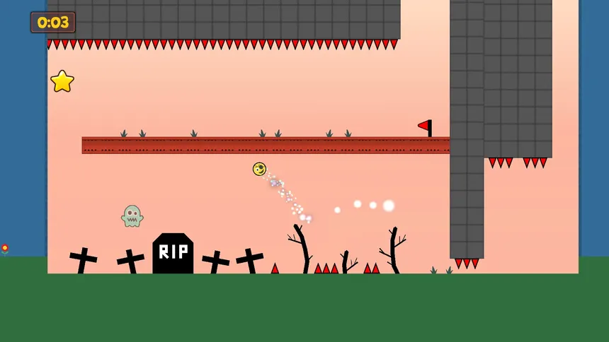 Скриншот 1 к игре Super Jumpy Ball