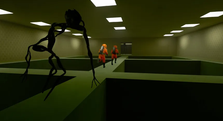 Скриншот 1 к игре The Backrooms Multiplayer