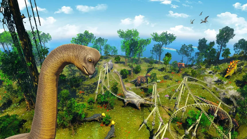 Скриншот 2 к игре Primal Roar - Jurassic Dinosaur Era
