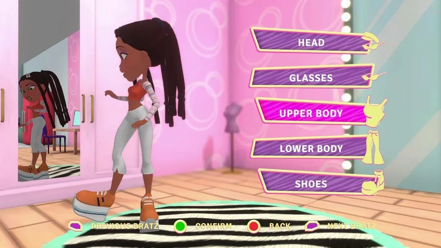 Скриншот 3 к игре Bratz: Блесни стилем