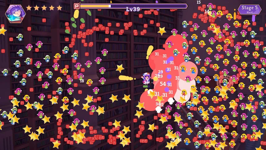 Скриншот 1 к игре Touhou Library Survivors