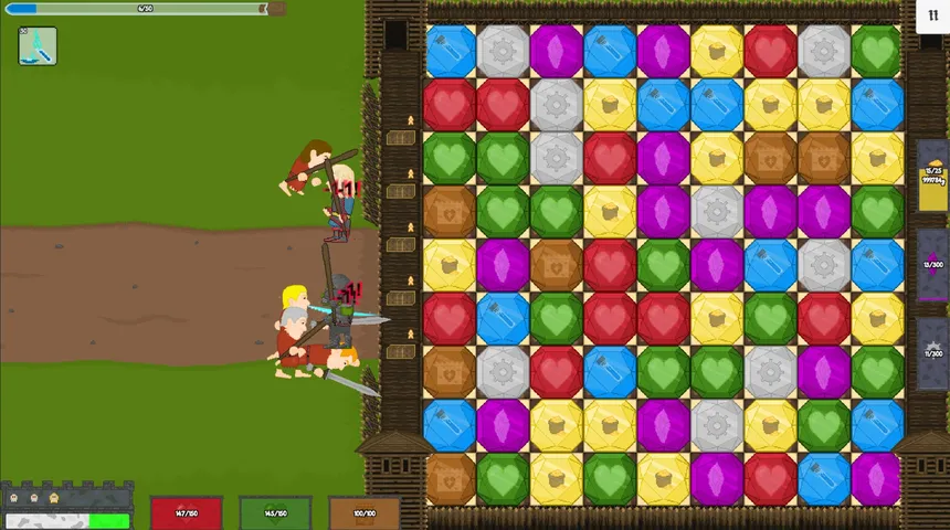 Скриншот 3 к игре Gems Defenders