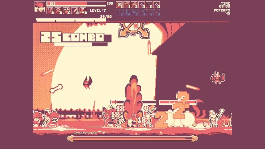 Скриншот 1 к игре Skeleton Punchers