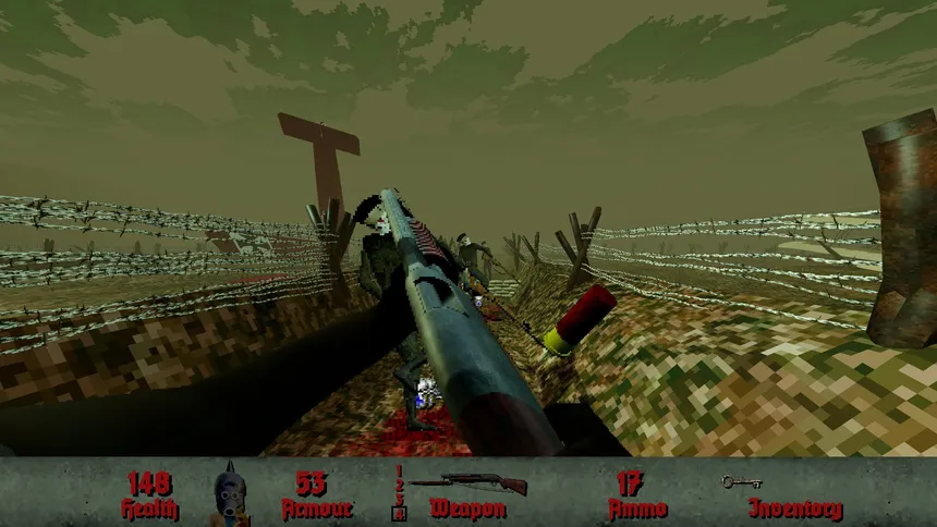 Скриншот 2 к игре Haunted: Attack of the Dead Men