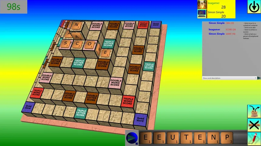 Скриншот 3 к игре Word Attack