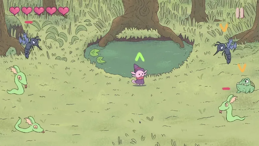 Скриншот 2 к игре Magic Axolotl