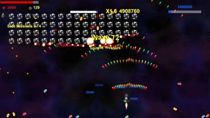 Скриншот 1 к игре Spinner Invaders 2: A Mad Revenge