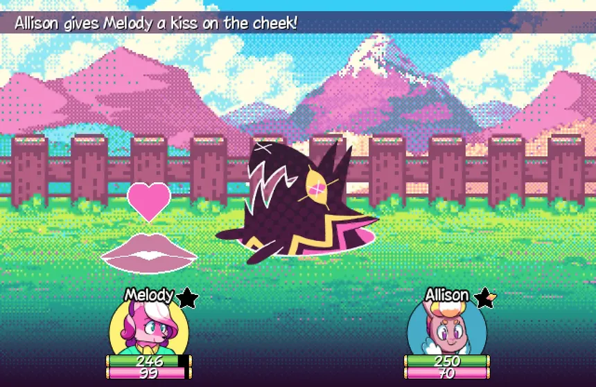 Скриншот 1 к игре Super Lesbian Animal RPG