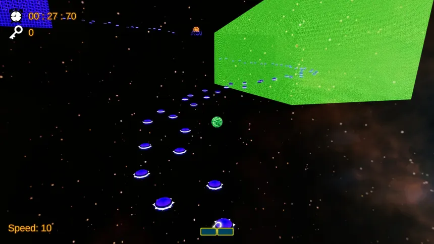 Скриншот 1 к игре Super Galaxy Ball