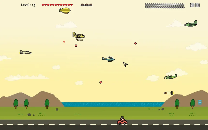Скриншот 3 к игре Cannon Shoot Plane
