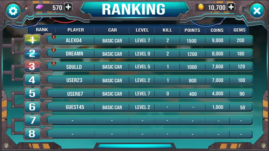 Скриншот 6 к игре Car War Legends