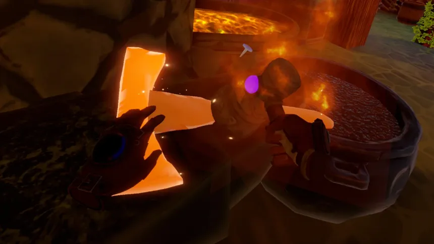 Скриншот 1 к игре BlackForge: A Smithing Adventure