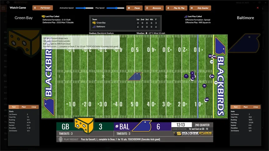 Скриншот 5 к игре Draft Day Sports: Pro Football 2023