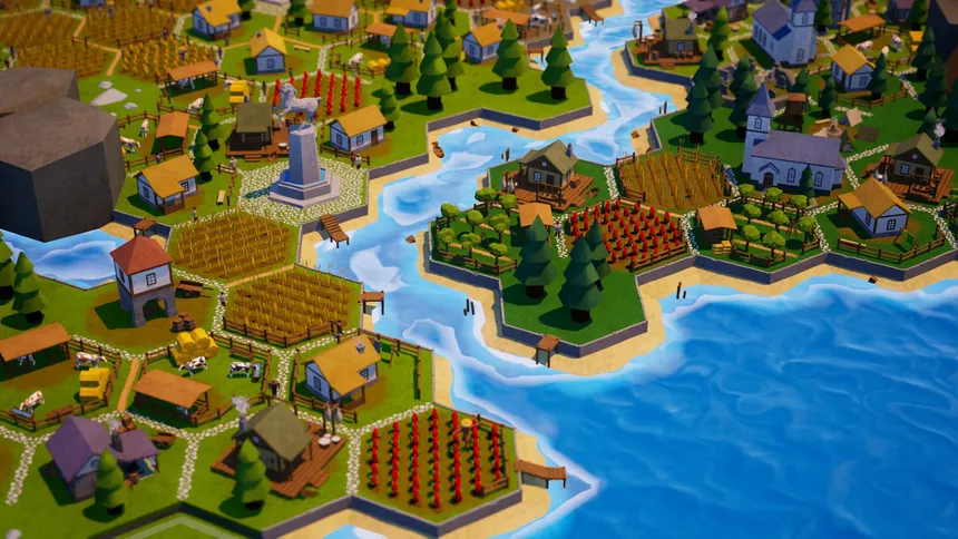 Скриншот 1 к игре Tile Town