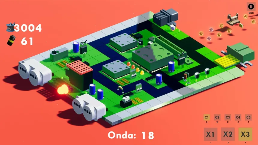Скриншот 4 к игре Motherboard Under Attack