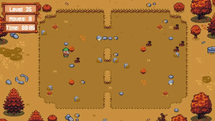 Скриншот 2 к игре Sokobear: Autumn