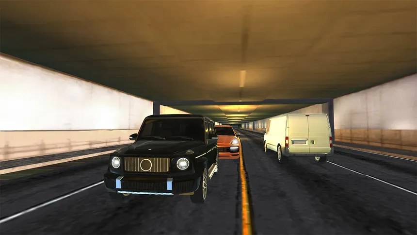 Скриншот 3 к игре Car Racing Highway Driving Simulator, real parking driver sim speed traffic deluxe 2023