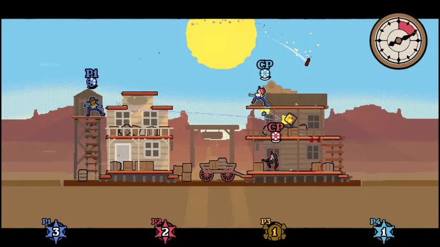 Скриншот 1 к игре Ricochet Rodeo