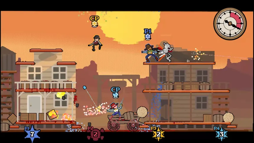 Скриншот 4 к игре Ricochet Rodeo