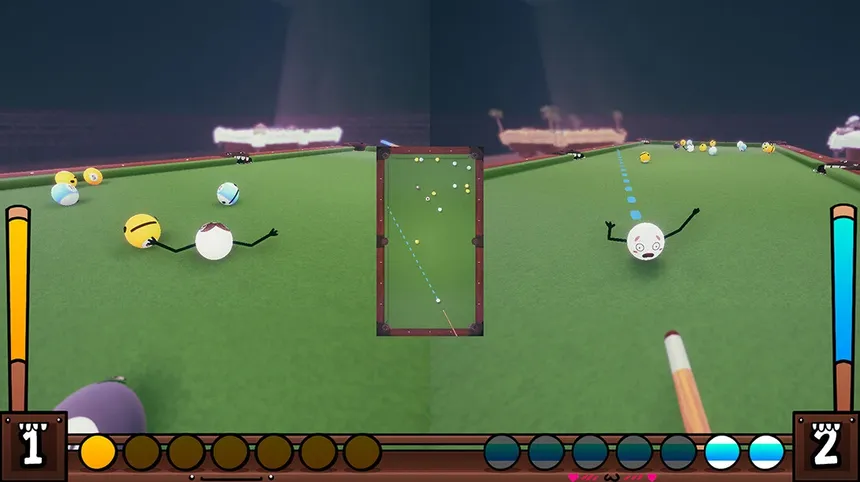 Скриншот 1 к игре Battle Billiards