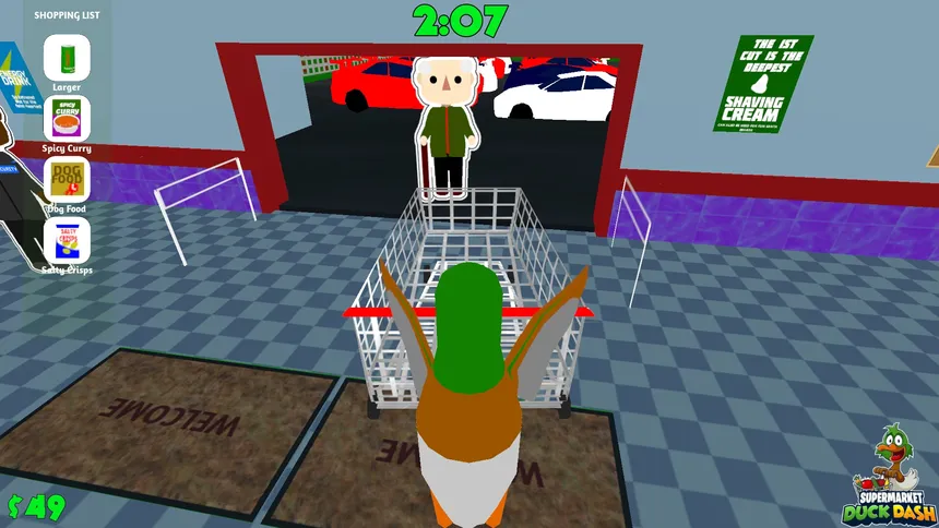 Скриншот 4 к игре Supermarket Duck Dash