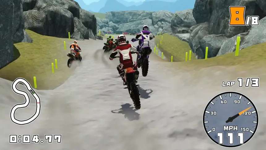 Скриншот 1 к игре エクストリームバイクX
