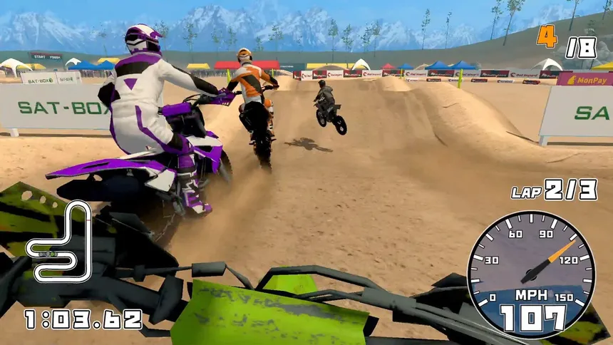 Скриншот 6 к игре エクストリームバイクX
