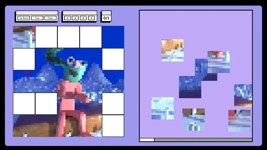 Скриншот 2 к игре Moving Jigsaw Puzzles