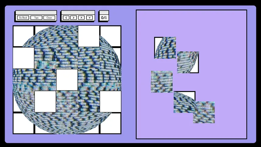 Скриншот 4 к игре Moving Jigsaw Puzzles