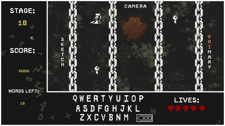 Скриншот 1 к игре RogueType - Typing Game
